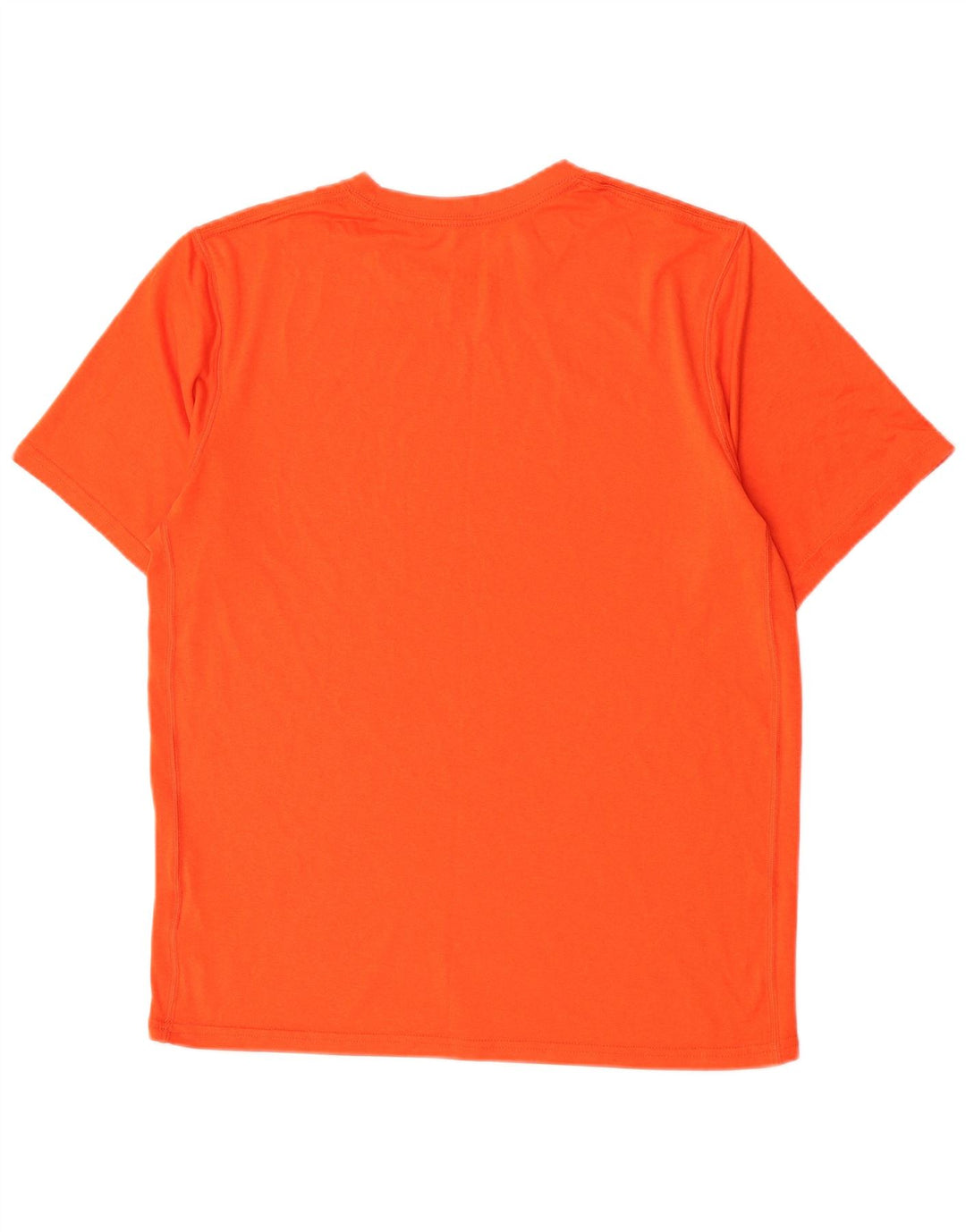 Nike Herren Dri Fit T-Shirt Top Mittelorange Polyester