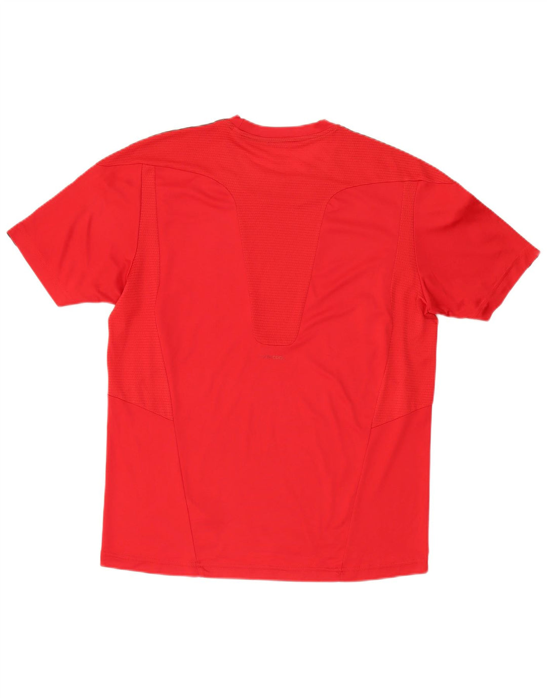 Adidas Herren 3D Arc T-Shirt Top Großes rotes Polyester