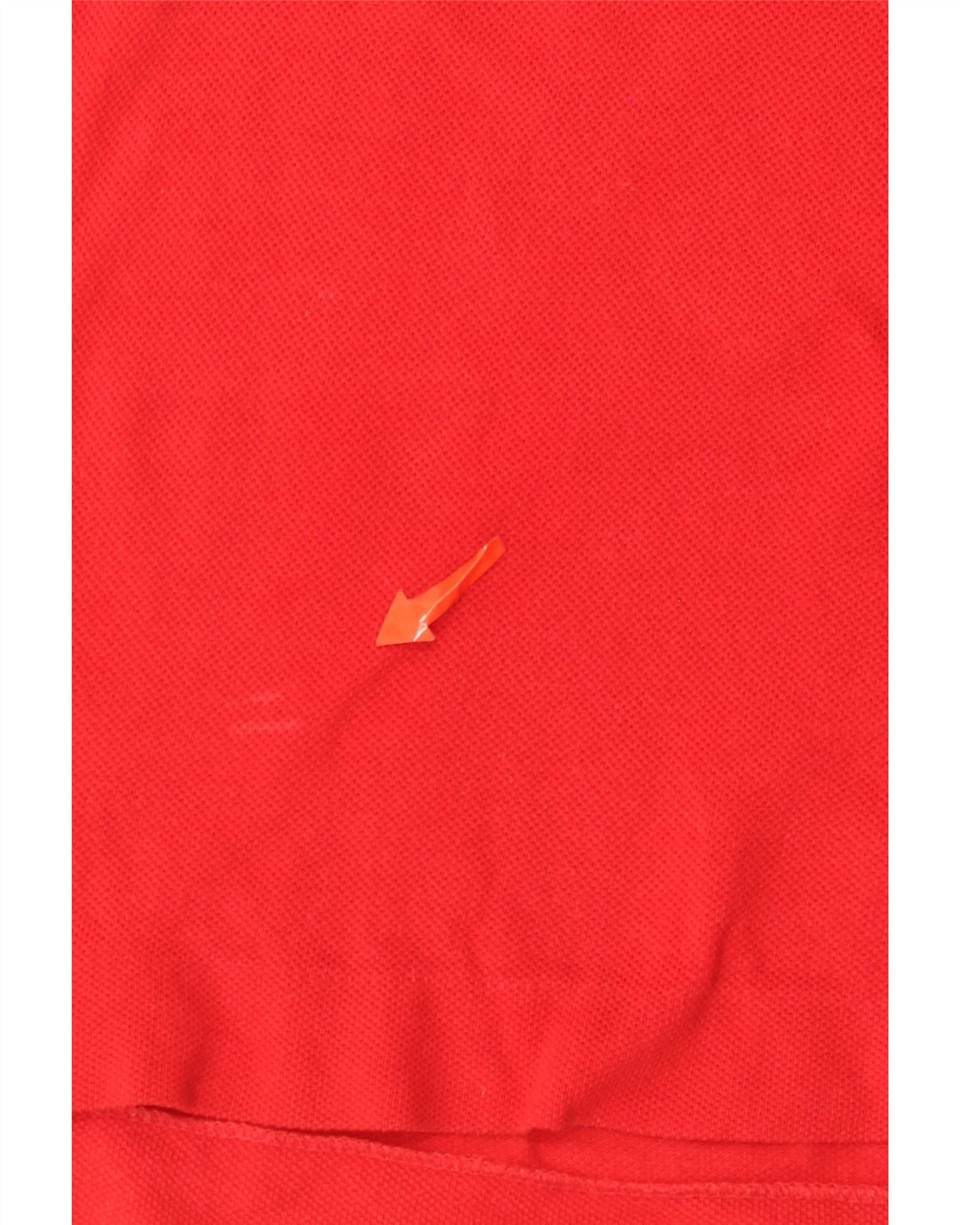 Lacoste Herren-Poloshirt, Größe 7 2XL, rote Baumwolle