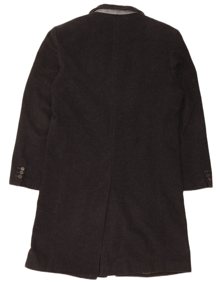 Marks & Spencer Herrenmantel UK 36 Small Graue Wolle