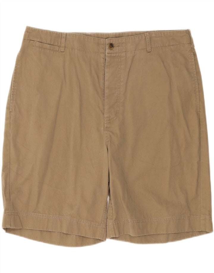 Gant Herren Bermuda Chino Shorts W36 Large Beige Baumwolle