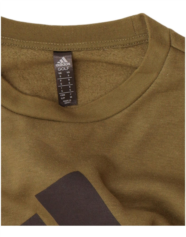 Puma Herren Grafik-Sweatshirt-Pullover, klein, Khaki, Baumwolle