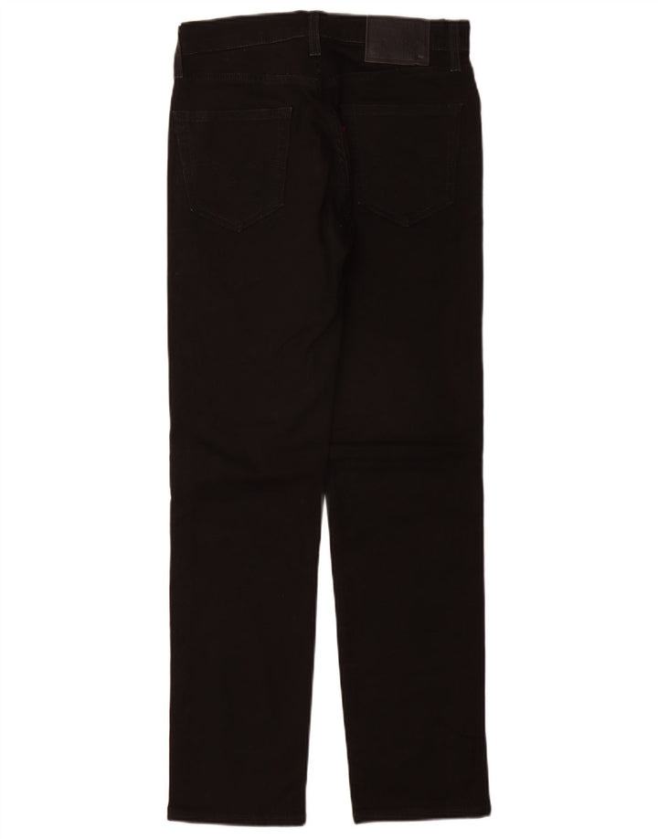 Levi's Herren 511 Slim Jeans W28 L32 Schwarze Baumwolle