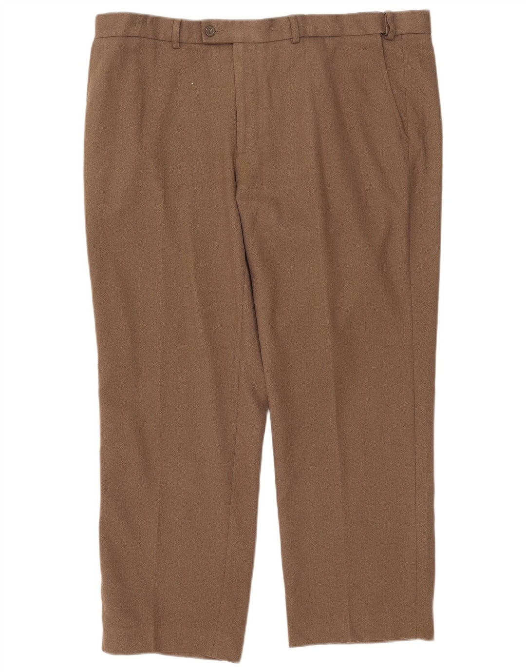 Marks & Spencer Herren-Chinohose mit normaler Passform, W42, L29, braun, Polyester