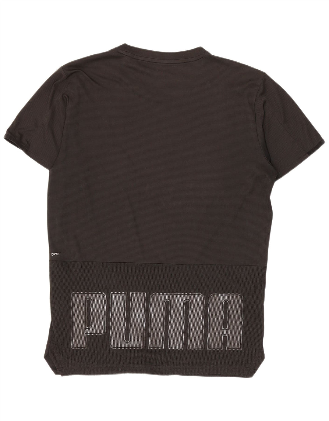 Puma Herren Grafik T-Shirt Top Small Schwarz Polyester Sport