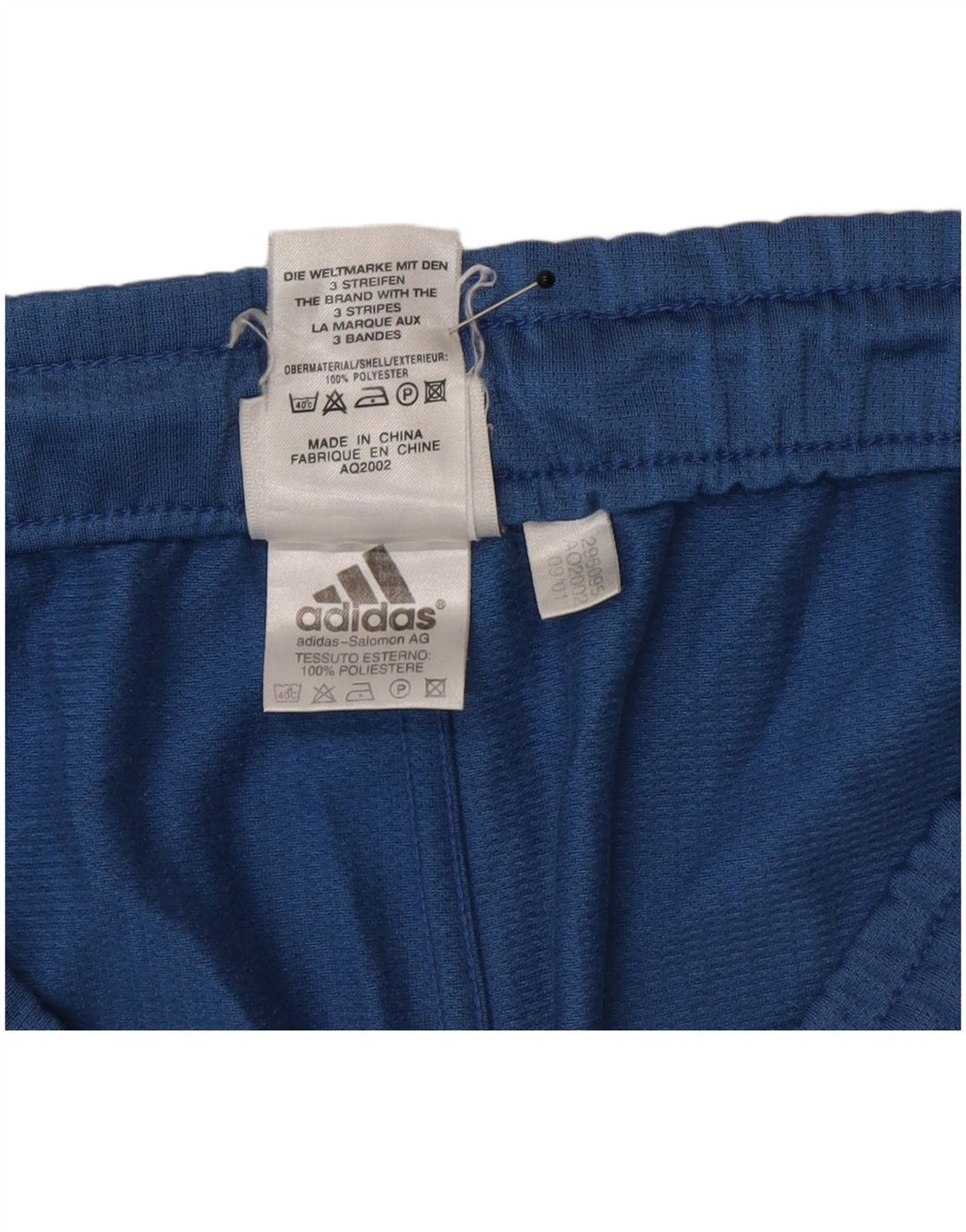 Adidas Herren Sportshorts Mittelblaues Polyester