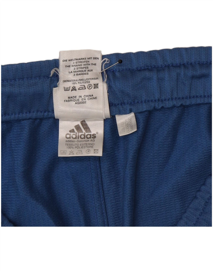 Adidas Herren Sportshorts Mittelblaues Polyester