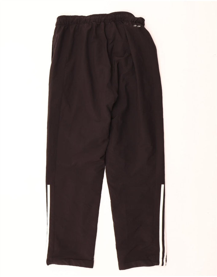 ADIDAS Mens Climalite Tracksuit Trousers Medium Black Polyester