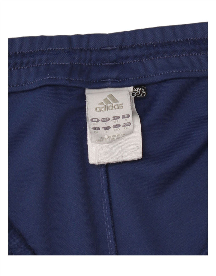 ADIDAS Mens Sport Shorts Large  Navy Blue Colourblock Polyester Vintage Adidas and Second-Hand Adidas from Messina Hembry 