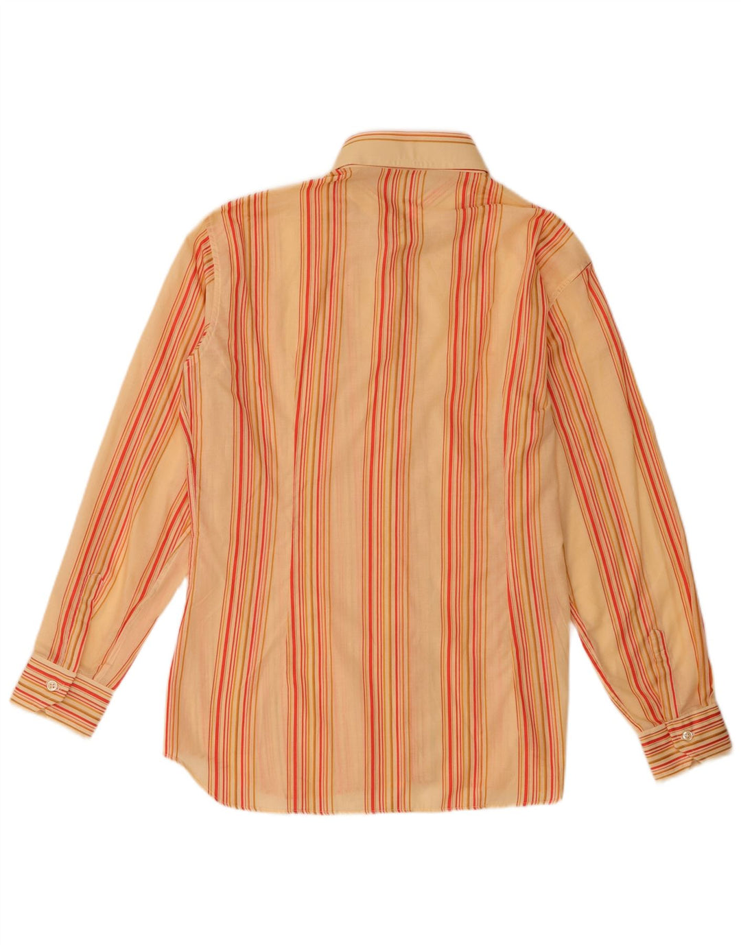 Cassera Herrenhemd Mittelorange gestreift