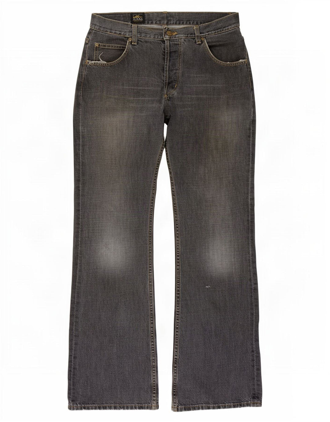 Lee Damen Bootcut-Jeans W30 L34 Grau