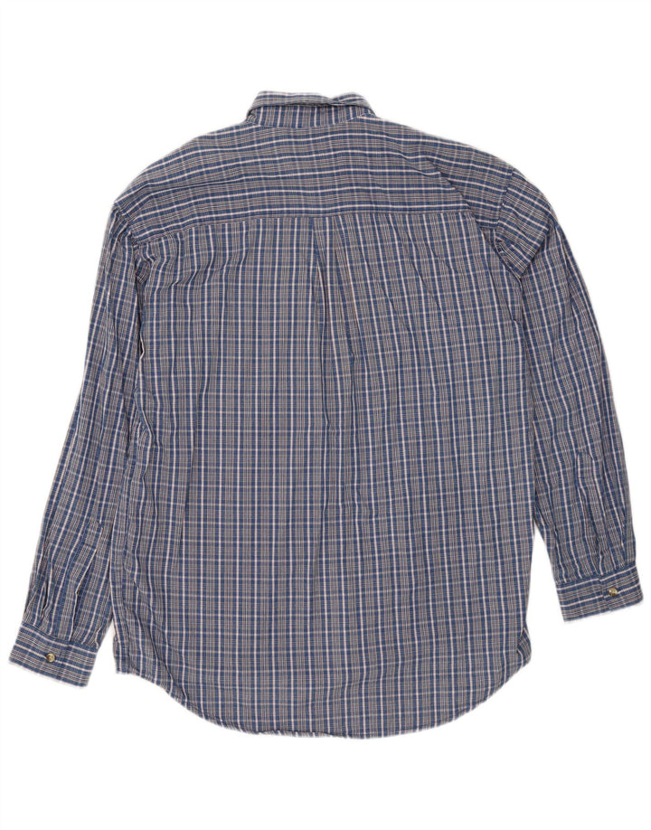 Levi's Herrenhemd, groß, blau kariert, Baumwolle