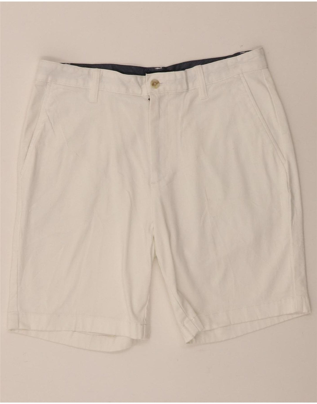 Nautica Herren Chinoshorts W32 Mittelweiß
