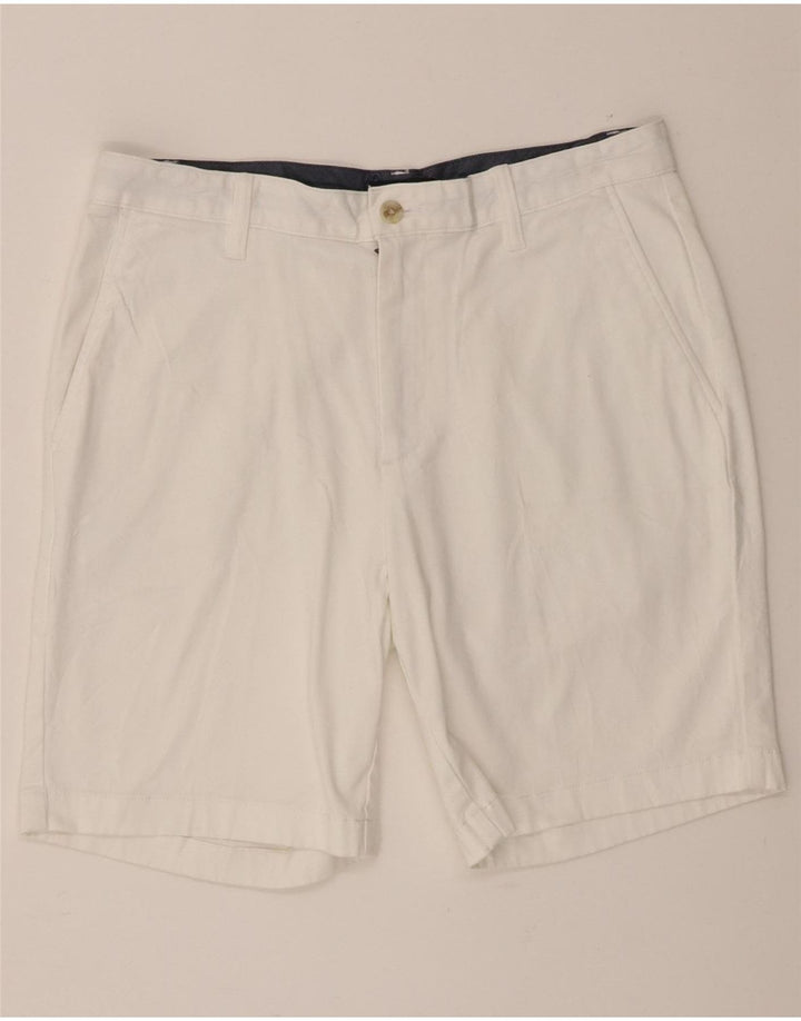 Nautica Herren Chinoshorts W32 Mittelweiß