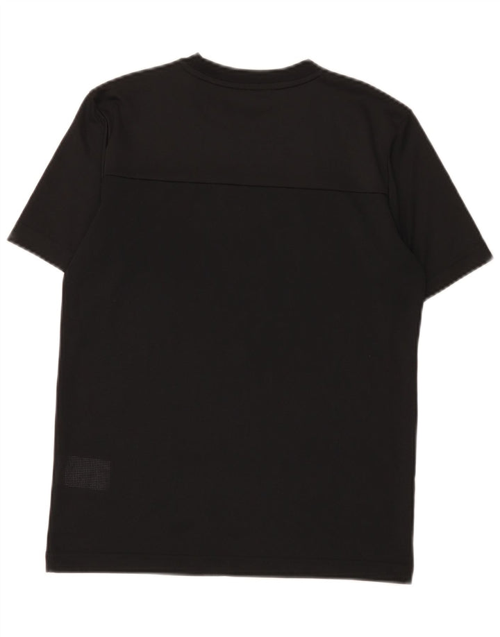 Adidas Jungen Climacool Graphic T-Shirt Top 11–12 Jahre, schwarzes Polyester