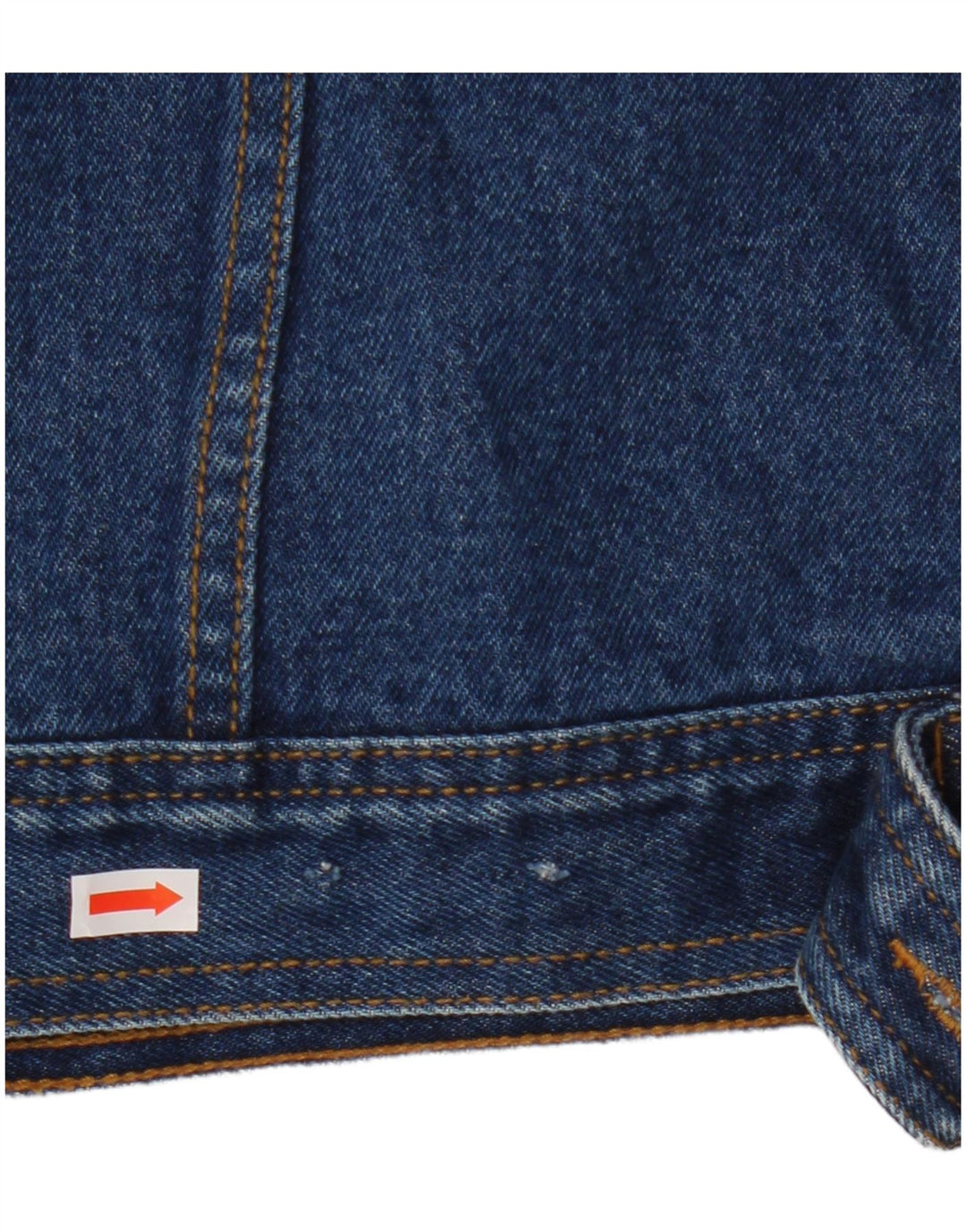 Denim Style Herren Jeansjacke UK 38 Mittelblaue Baumwolle