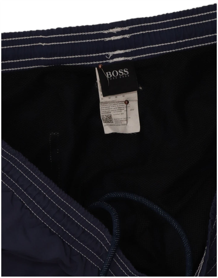 Hugo Boss Herren Badeshorts Medium Marineblau Polyester