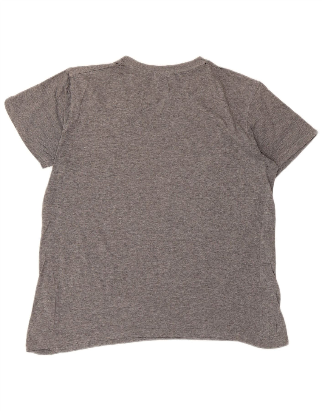 Fila Herren Grafik-T-Shirt-Oberteil Mittelgrau meliert