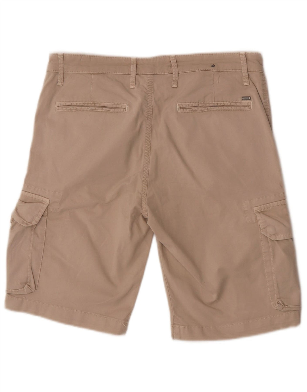 Liu Jo Herren Cargoshorts IT 46 Small W30 Beige Baumwolle
