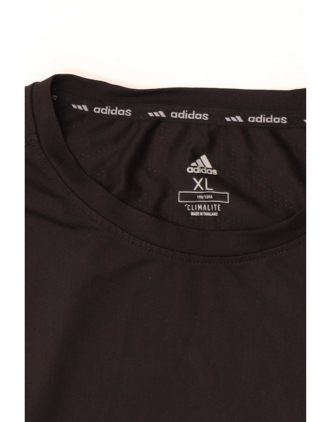 Adidas Herren Climalite T-Shirt Top XL Schwarz