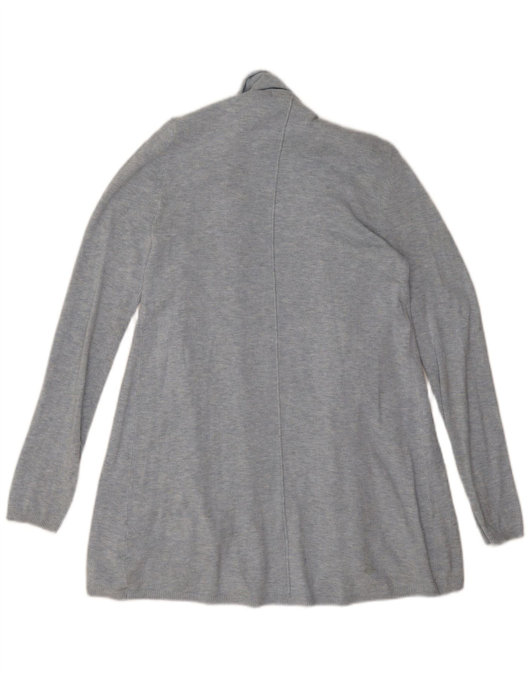 Offener Cardigan für Damen von Zara, Gr. 14, mittelgraue Viskose