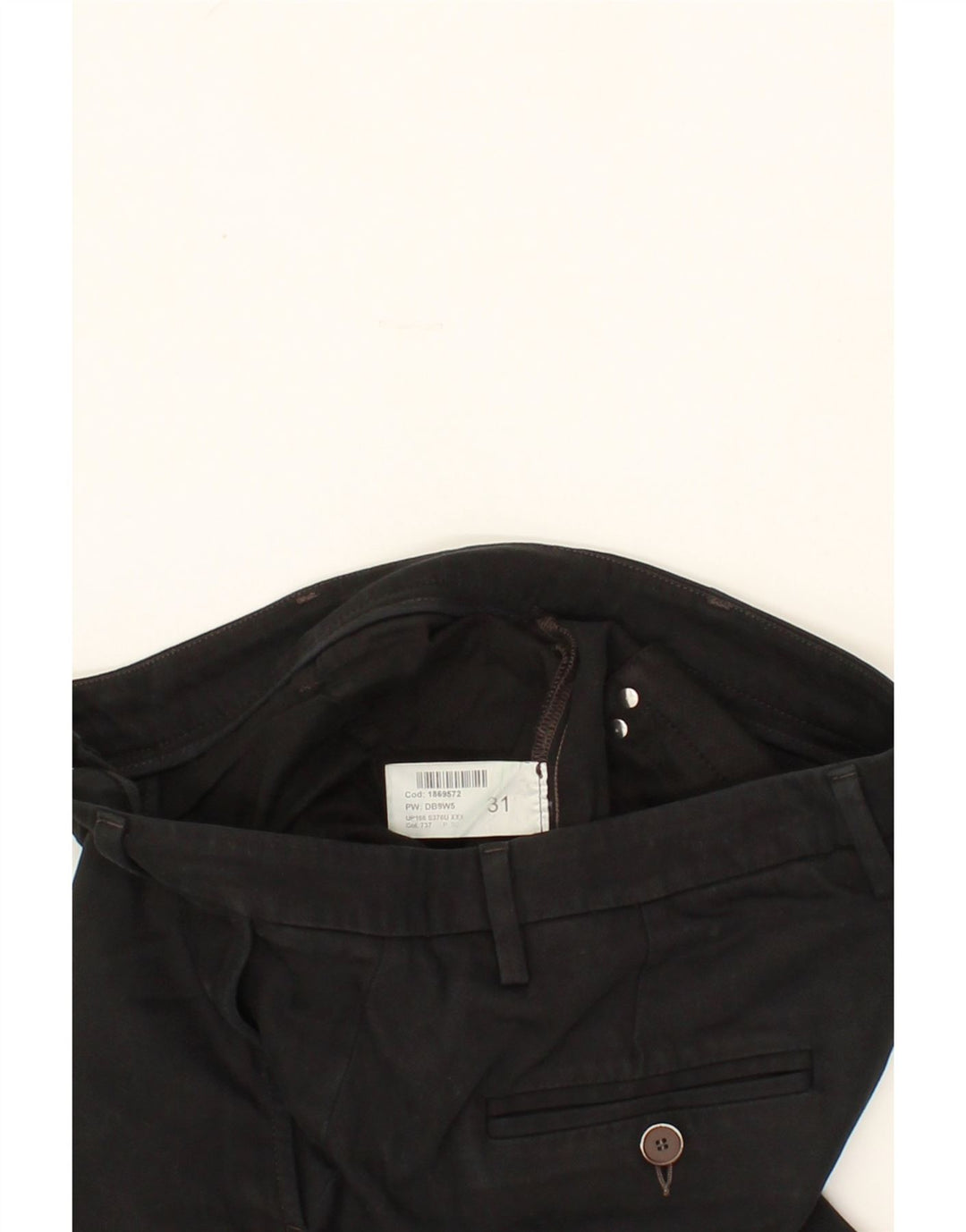 DONDUP Womens Slim Jeans W31 L31  Black Cotton Vintage Dondup and Second-Hand Dondup from Messina Hembry 
