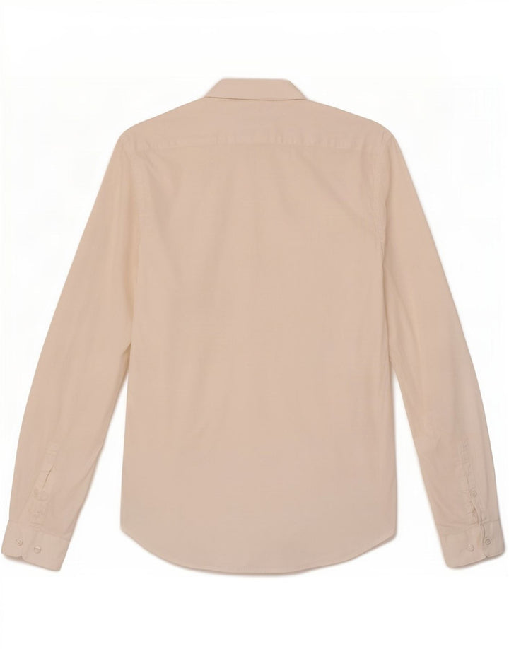 Zara Herren Super Slim Fit Hemd Small Weiß