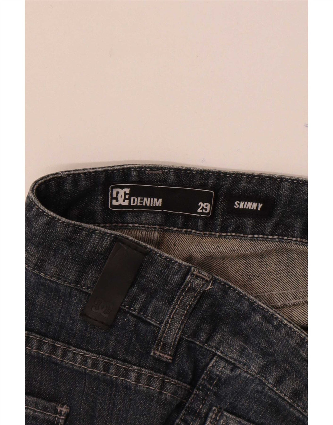DC Damen Skinny Jeans W29 L26 Blau