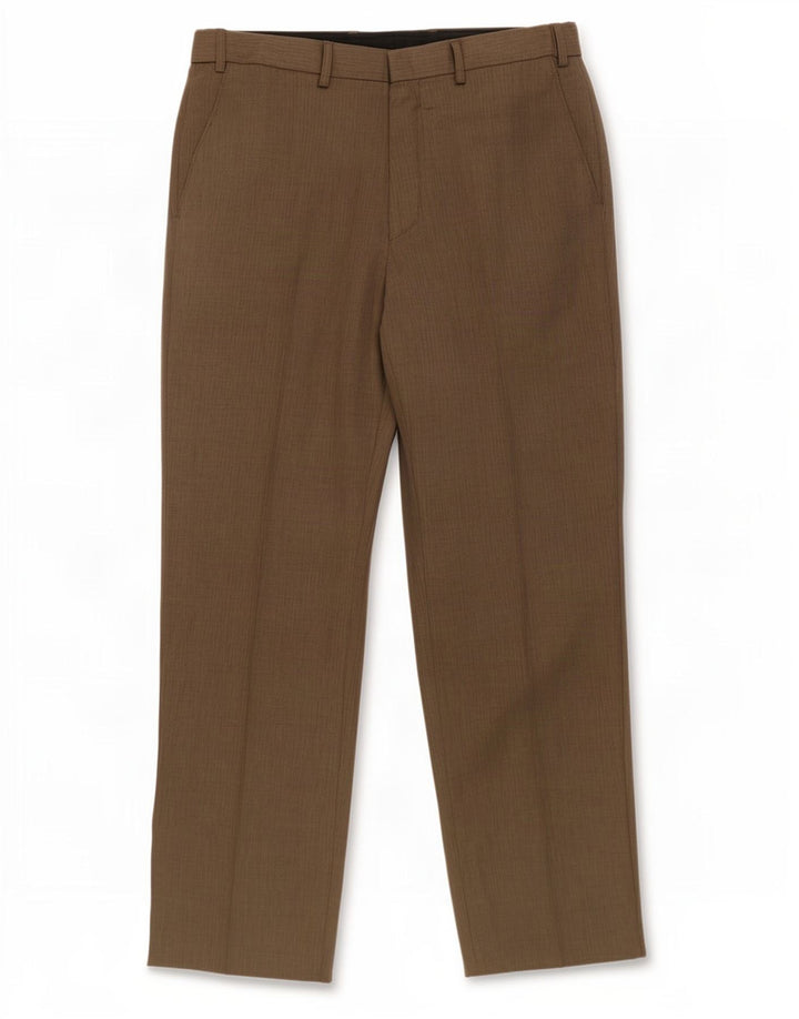 Gerade Herren-Chinohose von Marks & Spencer, W34, L31, Grau, Polyester