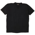 Pierre Cardin Herren T-Shirt Top Medium Schwarz Baumwolle