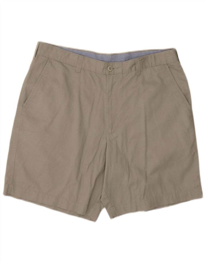 Marks & Spencer Herren Blue Harbor Chino Shorts W36 Große graue Baumwolle