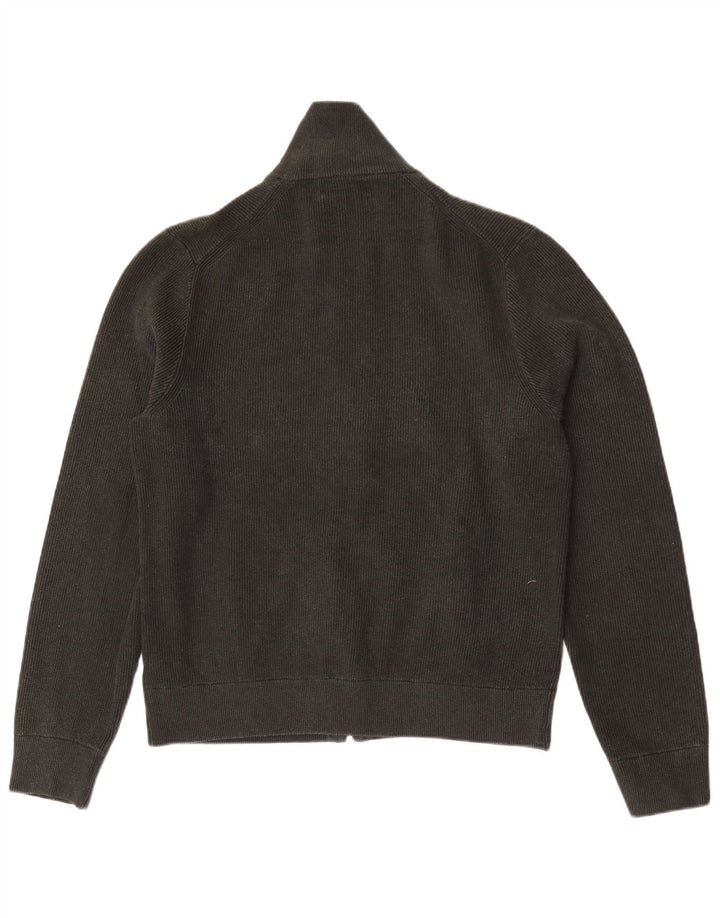 Marks & Spencer Herren-Strickjacke, groß, grün, Polyester