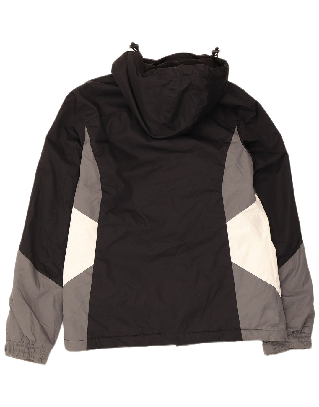 Mountain Warehouse Damen-Windbreaker-Jacke, UK 10, Größe S, Schwarz, Farbblock