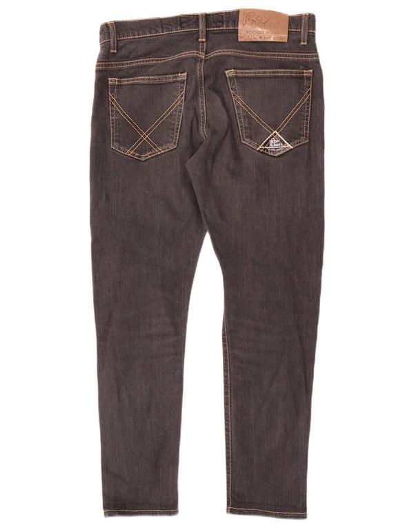Roy Rogers Röhrenjeans für Jungen, 15–16 Jahre, W30, L26, graue Baumwolle
