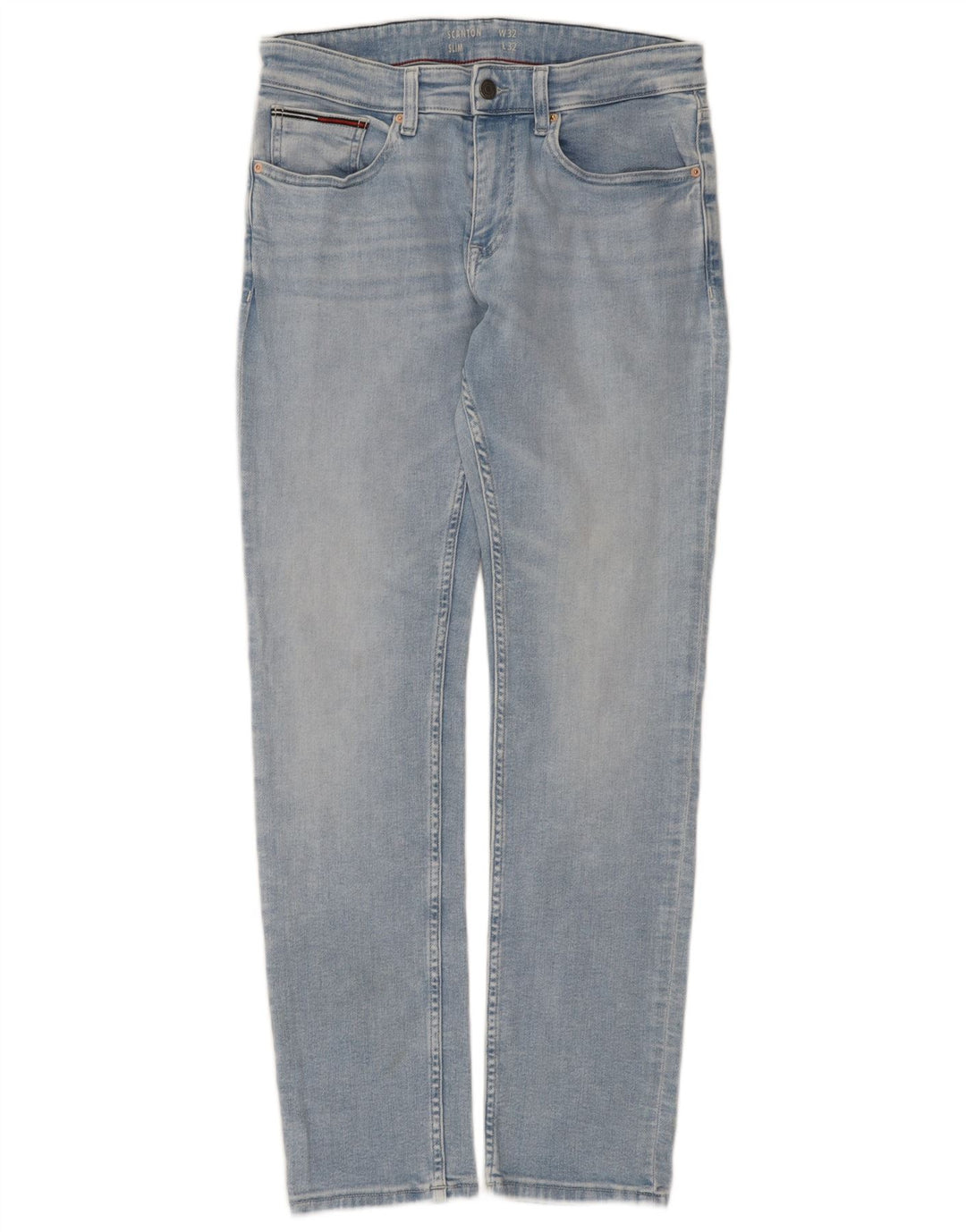 Tommy Hilfiger Herren Slim Jeans W32 L32 Blau