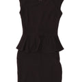 Lipsy Schößchenkleid für Damen, Größe S, Größe S, Schwarz, Polyester