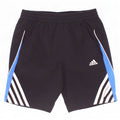 Adidas Sportshorts für Jungen, 9–10 Jahre, schwarzes Colourblock-Polyester
