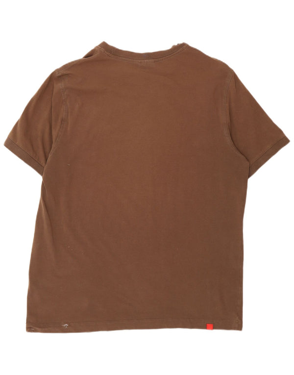 PUMA Herren Graphic T-Shirt Top Large Braun