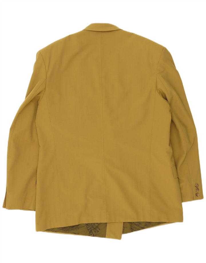 Rex Herren Zweireihiger Blazer Jacke IT 54 2XL Khaki