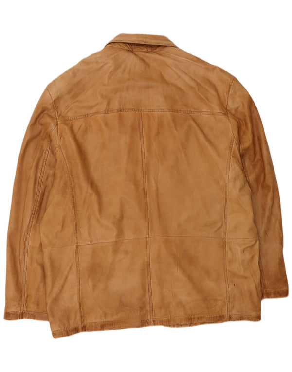A.W.DUNMORE Herren Lederjacke IT 58 4XL Braunes Leder