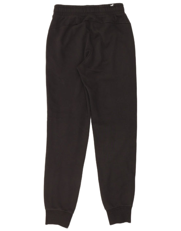 Puma Damen Trainingshose Jogger XS Schwarz Baumwolle