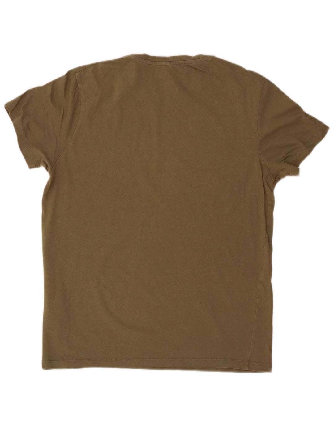 JACK & JONES Herren T-Shirt Top Medium Khaki Baumwolle