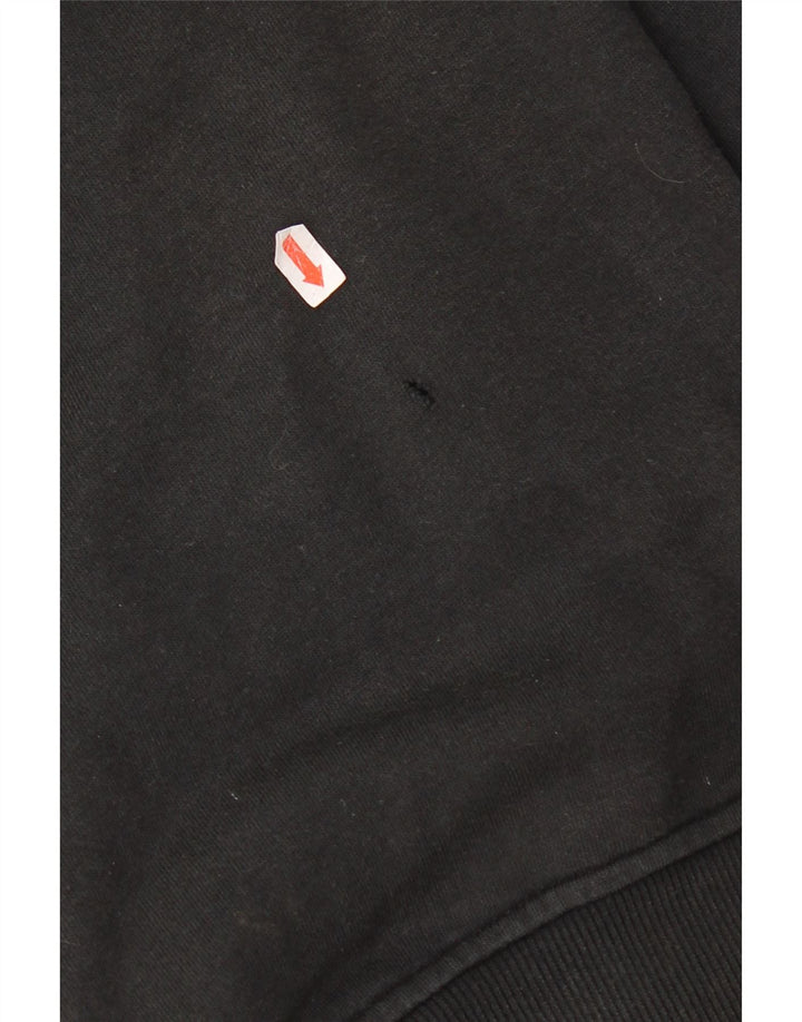 Animal Herren-Trainingsanzugoberteil mit Grafik, XL, schwarze Baumwolle