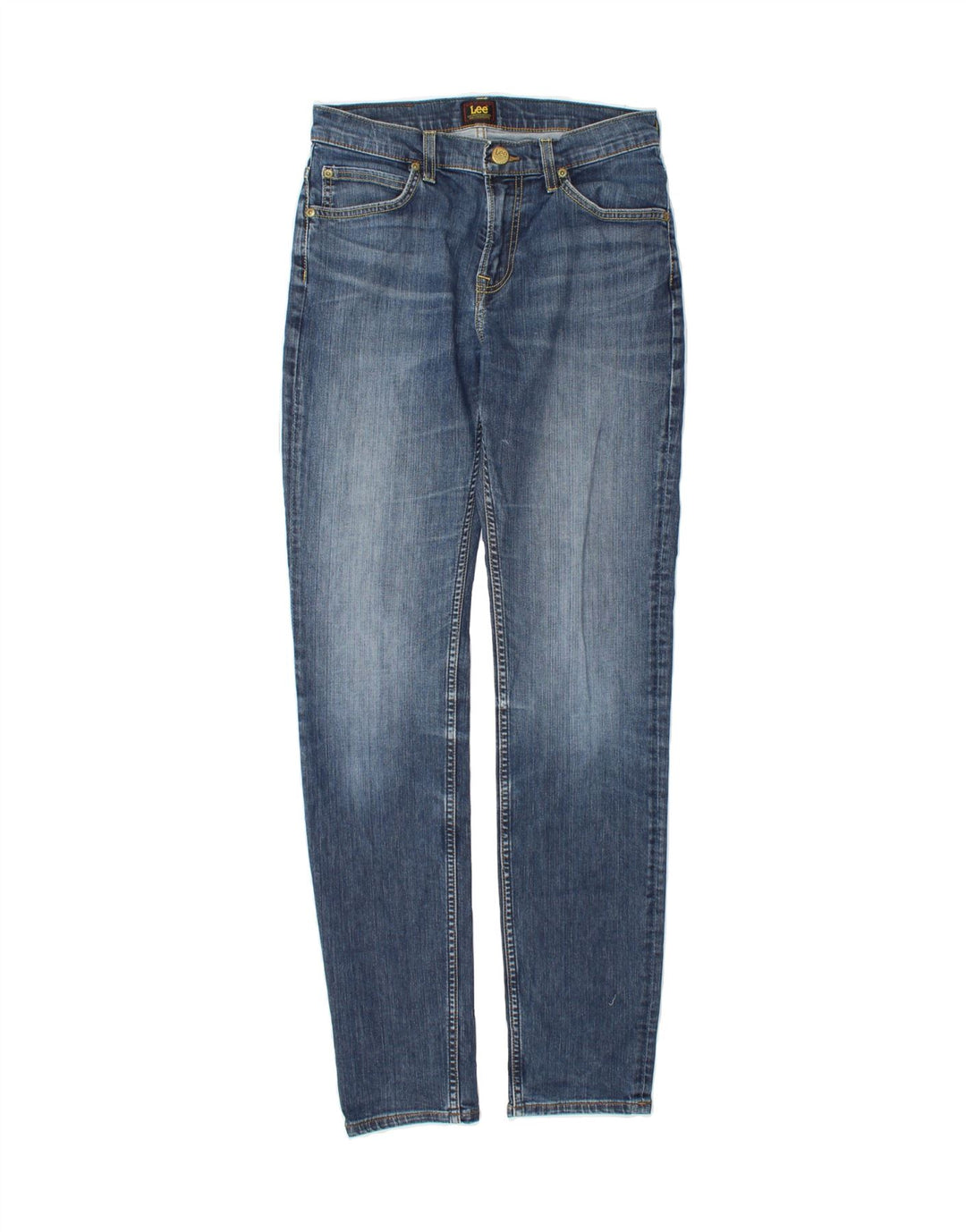 LEE Womens Rider Slim Jeans  W29 L34 Blue Cotton Vintage Lee and Second-Hand Lee from Messina Hembry 