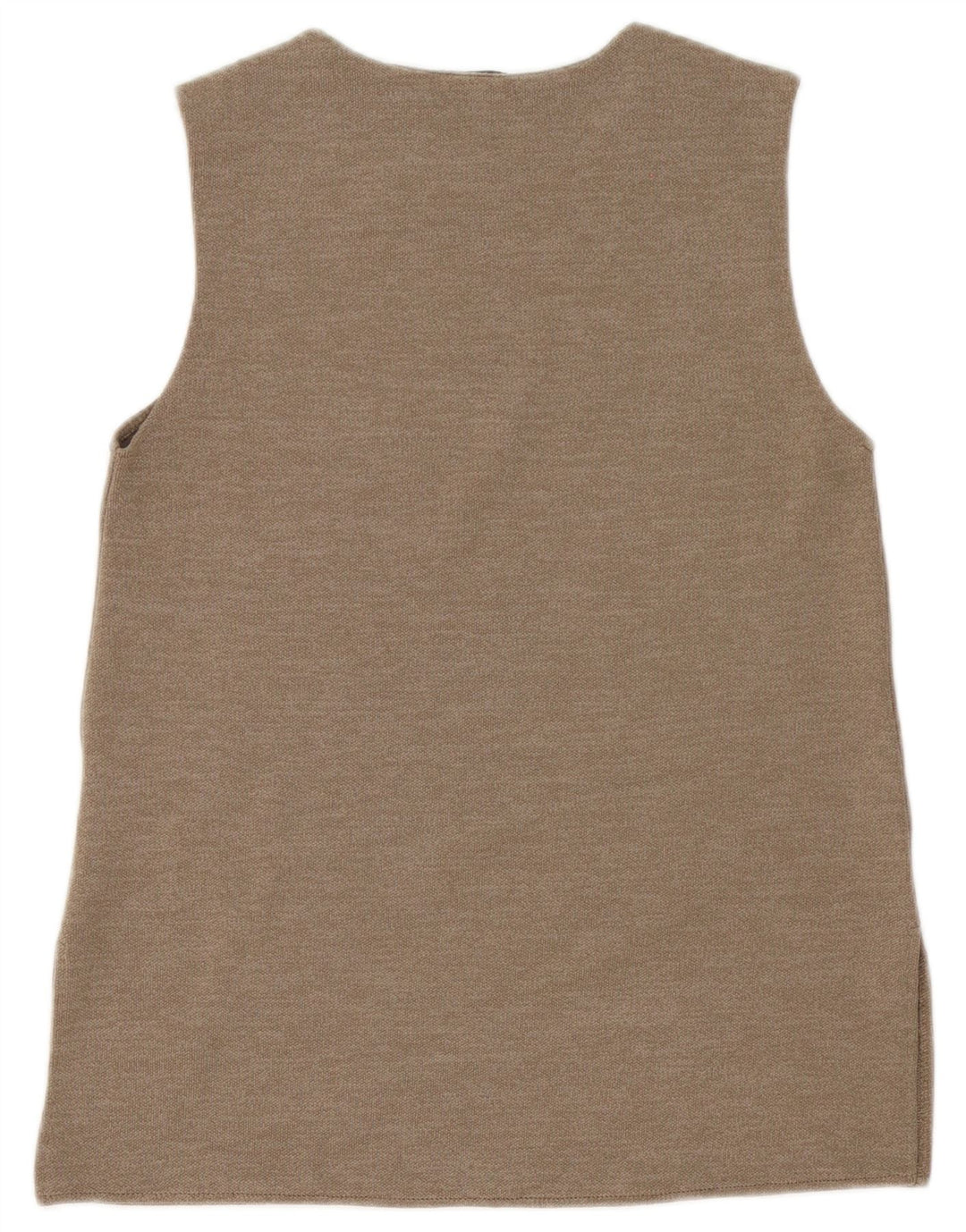 Zara Damen Weste Top UK 10 Small Beige
