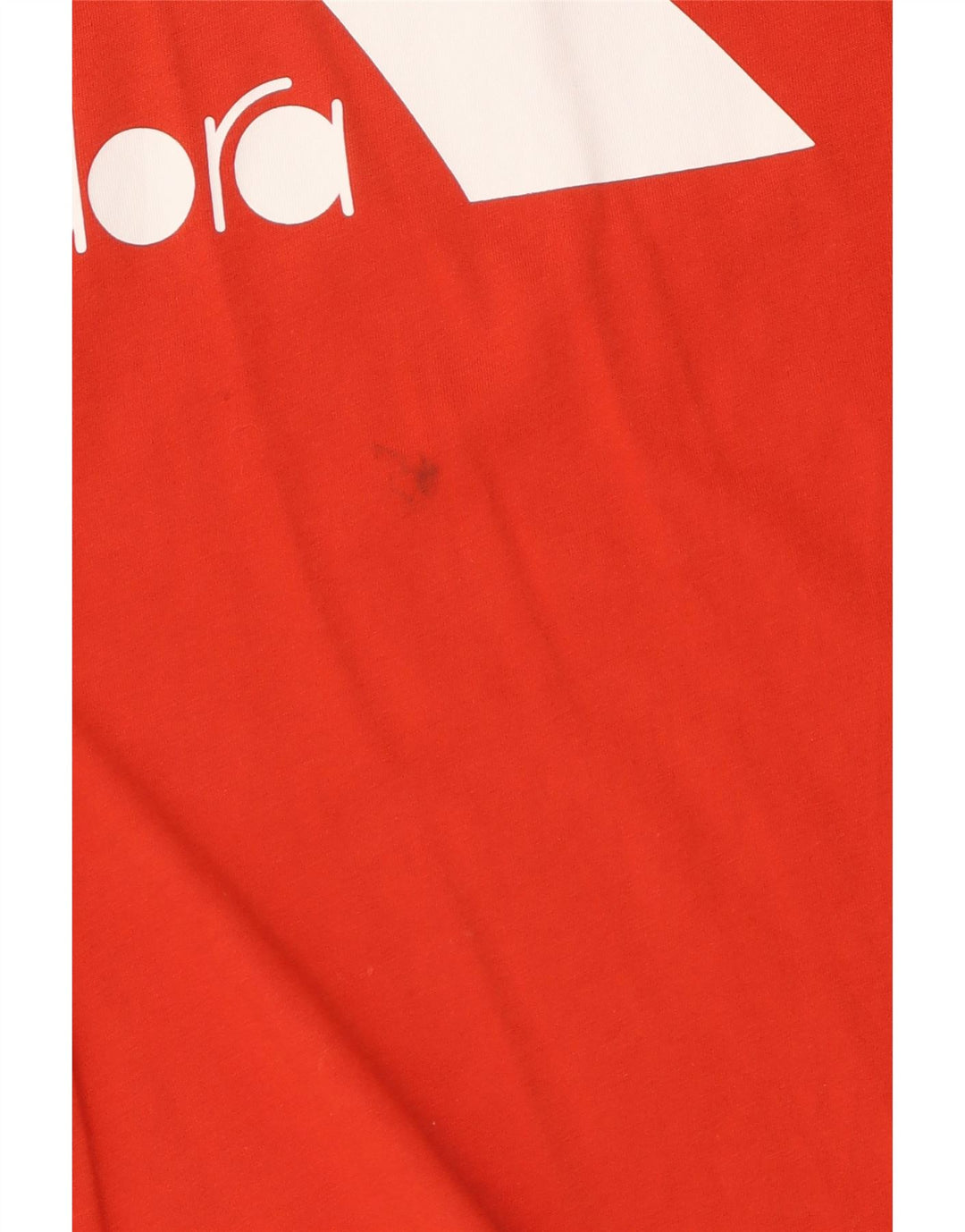 Diadora Herren T-Shirt mit Grafik, Größe S, Rot