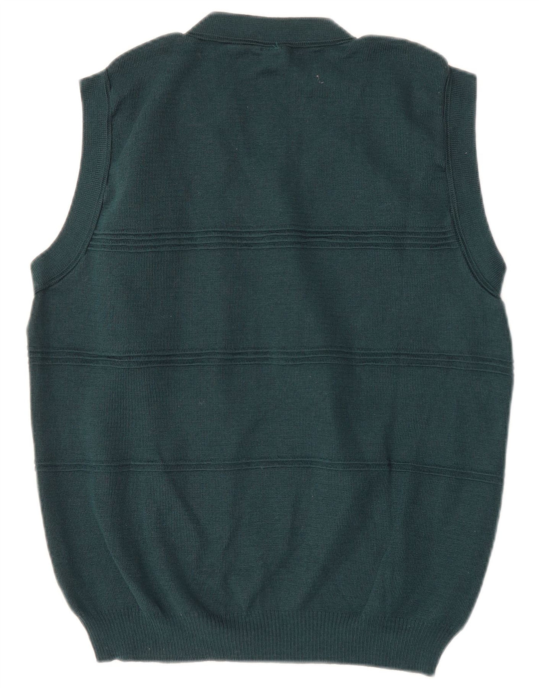 VINTAGE Herren Weste Tank Top Groß Grün