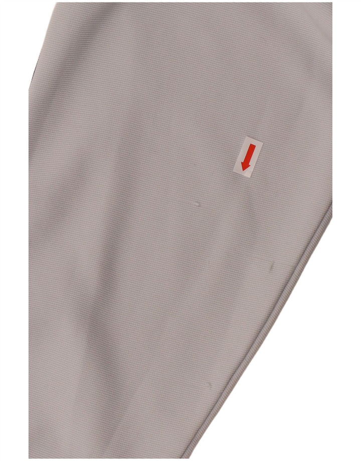 Kappa Herren-Trainingsanzug-Top-Jacke aus mittelblauem Colourblock-Polyester