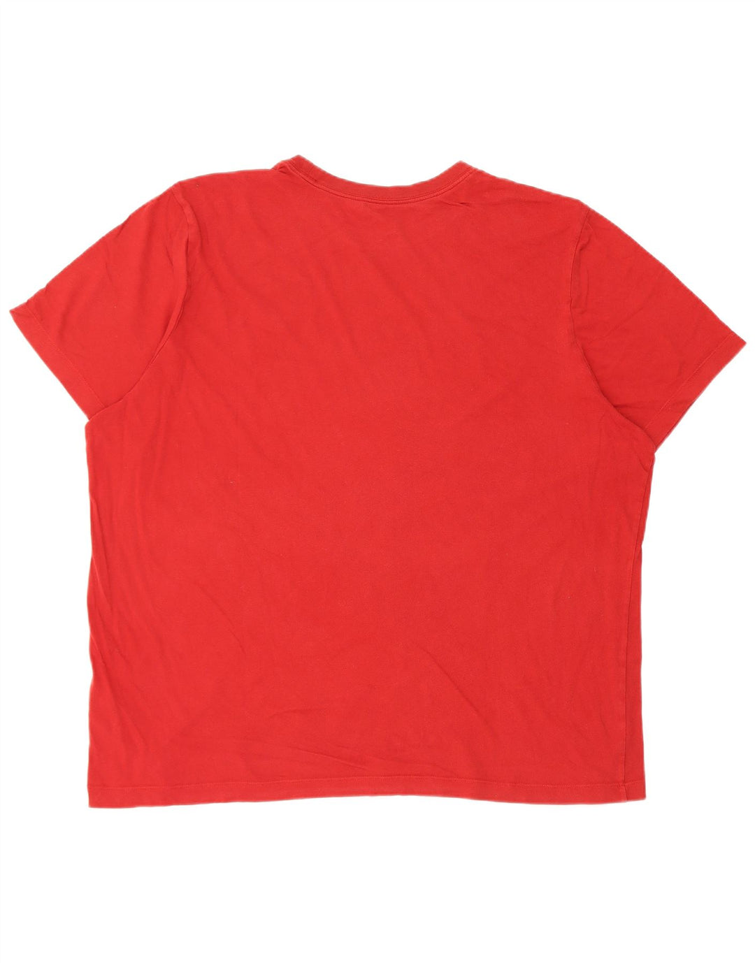 Nike Herren T-Shirt Top 2XL Rote Baumwolle