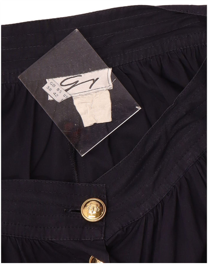 GENNY Damen ausgestellter Rock EU 38 Medium W28 Marineblau